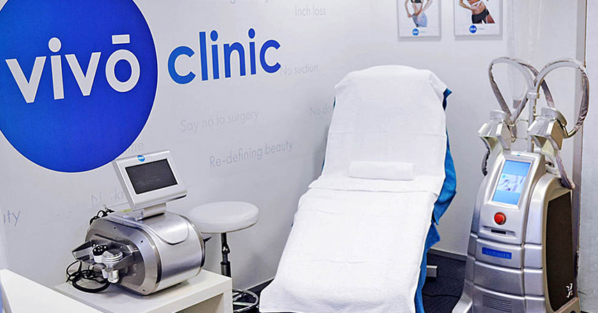 Private treatment room at VIVO Body Studio